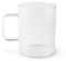 Excelsa Essential Set 6 Mug Trasparenti, Vetro Borosilicato, Capacità 450 Ml.