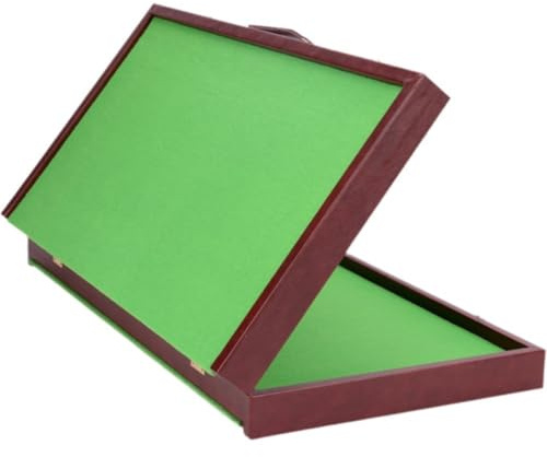 Muteitt Tavolo Mahjong Pieghevole, Tavolo Majong Portatile, Mini Tavolo Pieghevole per Mahjong, Poker, Giochi di Carte, Giochi Tavolo, Giochi di Tessere