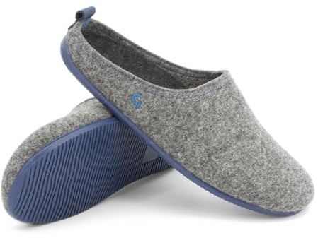 Gottstein filttoffel ull slide-in, Re antracit petrol, 38 EU