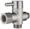 Tecmolog 3 Wege Umschaltventil 3/8-12/17 Toilette Adapter Messing Bidet Dusche Umschaltventil Nickel,DSF007DNA