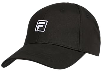 FILA Unisex BOTAD F-Box 6 Panel Baseballkappe, Black, OneSize