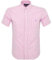 Ralph Lauren Stripe Short Sleeve Shirt Pink Untucked Fit Wrinkle Men Size Small S