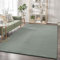 the carpet Cosy kuschelig Warmer Fellteppich, weich und elegant, waschbar und Fußbodenheizung geeignet, Öko-Tex Zertifiziert, Grün, 160 x 220 cm