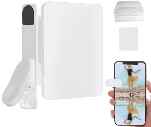 Spegelreflektor för telefonkamera - mobilfototillbehör med spegel - foto- och videokit för smartphone, present till familj och vänner