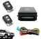 HugeAuto Car Alarm System Universal Car Remote Central Locking Kit Keyless Entry Security System with 2 Fobs