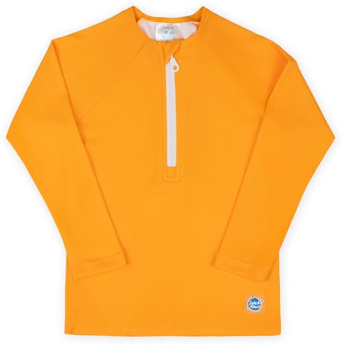 Splash About Long Sleeve Premium Rash Top, Orange - 2 Years