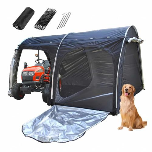 YSMSMZJK Fahrradbox Hängen 2 in 1 Fahrradabdeckung Wasserdicht für Terrassenmöbel,Fahrrad,Motorrad Fahrradgaragen Fahrradhülle Wohnmobil