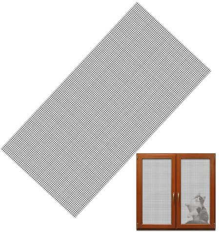 Nybhyjka Rejilla a Prueba de Mascotas para Ventanas y Mosquitera de Repuesto | Protección Segura de Tejido de Privacidad