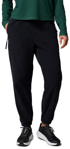 Columbia Sequoia Grove Fleece Pant, Pantaloni in maglia, Materiale ecocompatibile, Vita elasticizzata, Tasche di sicurezza, Chiusura a scatto, Polsini elasticizzati - da donna