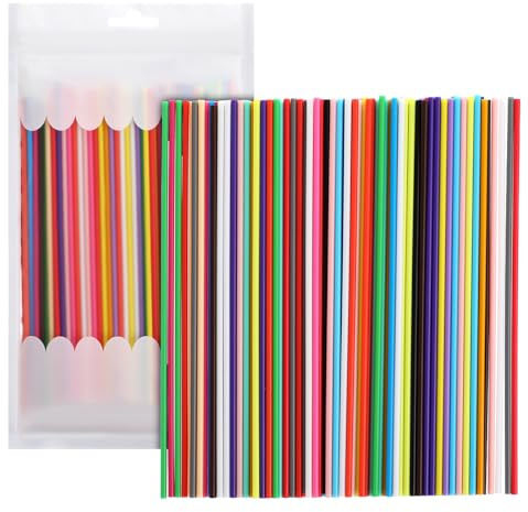 OUNONA Filamenti Per Penna Stampa 3D 22 Colori Vivaci Ricariche Filamento Pcl Bassa Temperatura 0.10 Pollici Per Progetti Artistici Modellazione E Prototipi Precisi