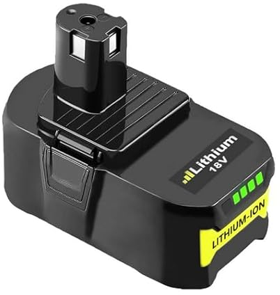 LabTEC RB18L50 Batterie au Lithium 18V 5000 mAh Batterie de Rechange pour RB 18V BPL-1815 BPL-1820G BPL1820 BPL18151 P102 P103 Outil électroportatif avec témoin Lumineux