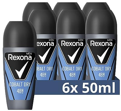Rexona Men Anti-Perspirant Roll-On Cobalt Dry ger en maskulin fräsch doft