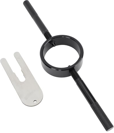 Spring Service Kit, Motorcycle Fork Spring Compressor Tool Aluminium Radial Pin Spanner Cartridge Rod Holding Tool for Most Motorbikes Street Bikes