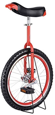 Monociclo Wheel Trainer Monociclo con ruedas de 20(51 cm) para adultos/niños grandes, monociclos para principiantes para niños y niñas al aire libre, llanta de aleación de aluminio y acero al ma
