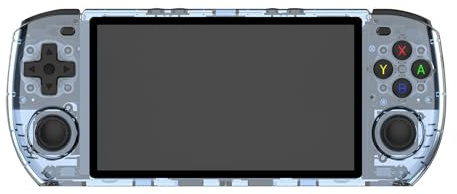 Juroupi PowKiddy RGB10 Max3 Handheld Game Console 5.0-inch IPS HD Screen Support TV Connection Multiple Play Modes Rechargeable Open Source Gaming Device (64G)