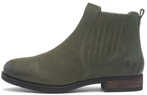 Hush Puppies Female Edith Boot, Green, 6