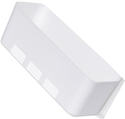 STOBAZA Wall-mounted Storage Box Sliding Drawer Cabinet Storage Organizer White Punch-free Retractable Kitchen Box for Home Cabinet Use