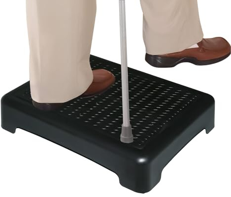 Genérico con escalón - pequeño para Adultos Mayores, Pedestal con escalón Antideslizante | Elevador Estable para cabecera, automóvil, Cocina, escaleras, baño, Ducha, bañera, hogar in