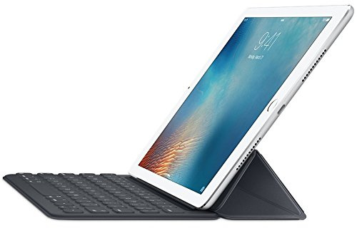 Apple Smart Keyboard for Apple iPad Pro 9.7-inch - MM2L2AM/A - Black (Renewed)