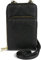 styleBREAKER Damen Mini Bag Umhängetasche mit RFID Schutz, Handytasche, 2 Reißverschluss Fächer, Schultertasche 02012376, Farbe:Schwarz