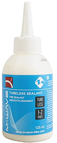 M-Wave Sellador Líquido de Sellado para neumáticos sin cámara, Unisex, Blanco, 125 ml