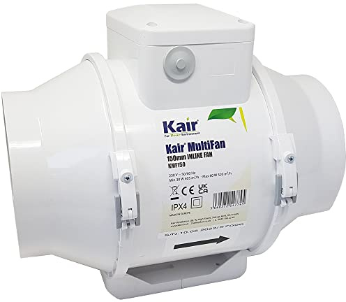 Kair MultiFan In Line Fan 150mm Standard