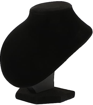 SOIMISS Schmuckständer Für Halsketten Schwarzer Organizer Halsketten-halter Schmuck-büsten-display Robust Mit Breitem Fuß