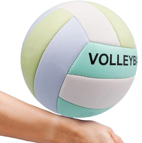 Offizieller Volleyball, Innenvolleyball | Spielball für Anfänger Teenager - Strandspiel wasserdichte weiche PU -Leder für Kinder Jugend Erwachsene Training Fitnessstudio