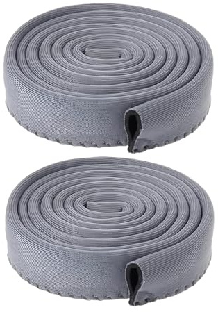 2 fundas de tubo de hidratación grises, cubierta de tubo de vejiga de agua, funda de manguera de aislamiento, para senderismo, ciclismo, camping, actividades al aire libre, bolsa de agua para correr