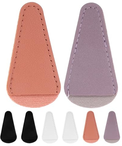 WRITWAA 8pcs Scissors Protectors Scissor Cover Protectors Pu Leather Scissors Cover Universal Fit Blade Protection Easy Clean Daily Use Salon Use