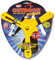 Wicked WKOUT-Y Outdoor Booma | The World's Best Returning Sports Bumerang | Advanced Tri-Blade Design for Stable, Accurate Return Flight | Yellow, gelb