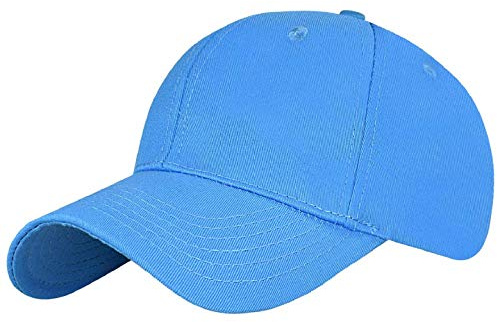 Yuson Girl Hat Retro Gorra Algodón Gorra de béisbol Niños Niñas Ajustable Snapback Hip Hop Sombrero Plano Sombrero de Hombre Unisex (Turquesa)