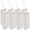 Luftbefeuchter für Heizung Set inkl. Haken - Keramik 380ml Wasserverdunster - weiß beige - Wasserverdunster verdampfer verdunster Luftreiniger - Neutral - 8 Stück