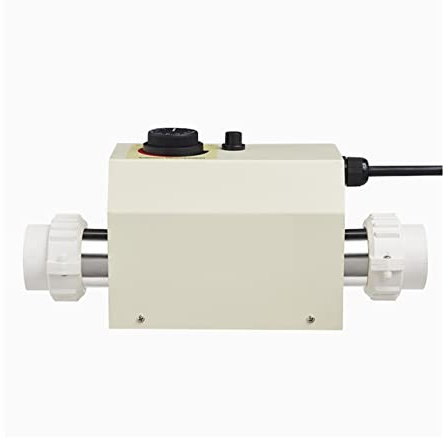 Whirlpool-Heizung 1 kW/2 kW/3 kW Schwimmbadheizung Badewanne Heizung Thermostat kleine einstellbare Temperatur Home Thermostat Outdoor SPA Effiziente Heizröhre(2KW)