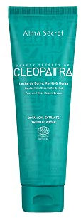 Alma Secret CLEOPATRA hidratante Talones con Leche de Burra, Aguacate & Menta ECOCERT COSMOS NATURAL - 100 ml
