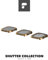 PolarPro Shutter Collection (ND4, ND8, ND16 Mavic 2 Filter) für DJI Mavic 2 Pro - Neutraldichte, Schwarz, Gold, Optisches Glas, Aluminium