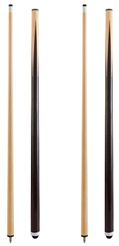 HMQQ biljardkö/biljardköpinne (48 tum 2-delar, barnpoolpinne set med 2, 13 mm pennspets