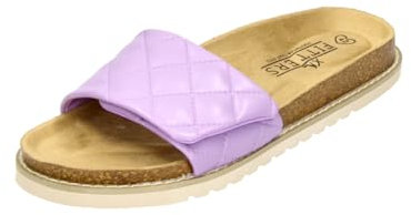 Sandale Jade in Farbe Lilac, modische Schuhe in Übergröße, große Damenschuhe, Jade 45 EU Lilac