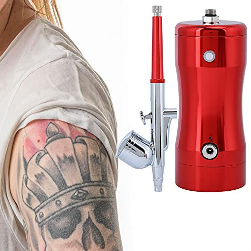 Kit Aerografo, Pratico Set di Vernici per Aerografo Portatile, Buon Effetto di Atomizzazione, Durevole per il Giardinaggio Domestico (#2)