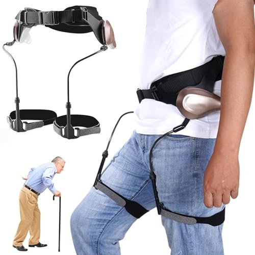 Assistenza Agli Arti Inferiori Bionic Walking Aid,Allenamento per Camminare Sulle Gambe Ausili,Bionic Body Power Aids per Camminare,Forza Regolabile,per Gli Anziani e le Persone con Mobilità Ridotta