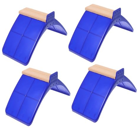 UPKOCH 4 pezzi Posatoio per Piccioni in da Supporto Robusto e Resistente con Base in Plastica Antiscivolo Accessorio Pratico e Sicuro per Uccelli Domestici