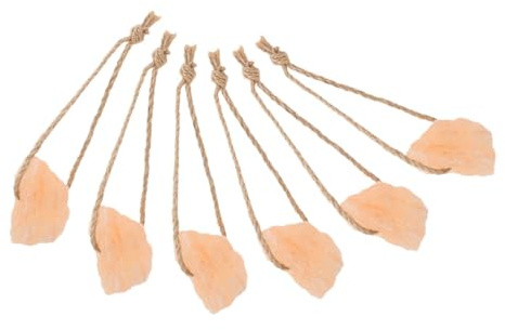 CHICAMPERA 6 Pezzi Blocchi di Rosa Himalayano per Animali Blocco Minerale Naturale per Cavalli Bovini e Bestiame Supporto Immunitario e Salute da Leccare Facile da Posizionare
