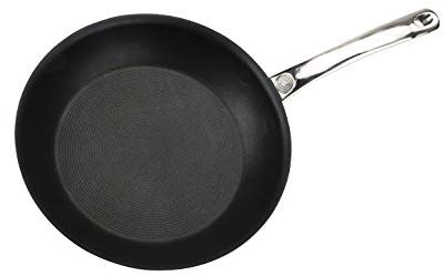 Circulon Excellence 22cm Frying Pan, Non Stick Frying Pan, Aluminium Dishwasher-Safe Black Skillet with a Stainless Steel Handle