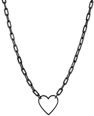 LIEBESKIND Berlin Damen-Collier Edelstahl (schwarz)