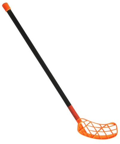 perfk Stick Stick Stick Stick de Piso de Alto Rendimiento para niños Longitud del Eje de 65 cm para Practicar Deportes de Equipo al Aire Libre para niñas, Naranja