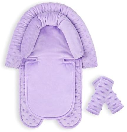 Inserto de asiento de coche infantil, morado