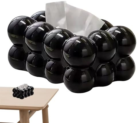 Scatola per fazzoletti con bolle, porta fazzoletti per cosmetici, di alta qualità, organizer per carta facciale e dispenser, dispenser creativo e divertente per la casa