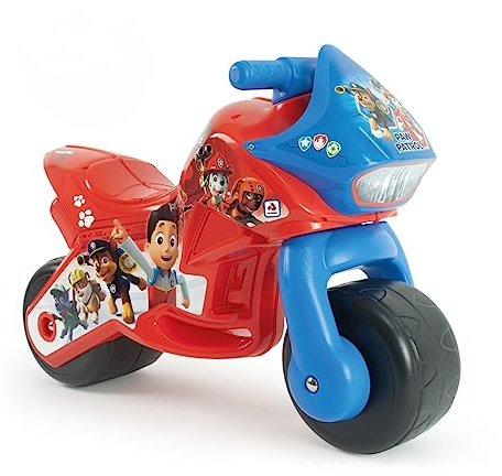 Laufrad Ab 1 Jahr 2 Jahre 3 Jahre Kindermotorrad Twin Dessert Paw Patrol Rutscherfahrzeug Motorrad Kinder Rennmotorrad Breite Räder Ergonomisch Stabil Leicht Tragegriff Geschenk 1 Geburtstag