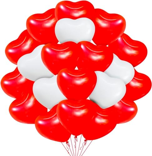 50x palloncini (cuore)