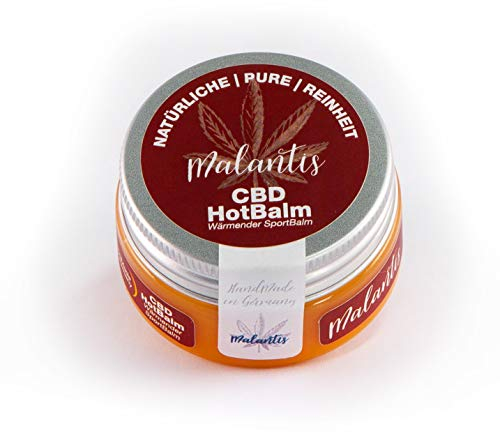 Malantis Pferdebalsam wärmend 25ml - HotBalm - Aktivierende Wärmesalbe für Muskel Entspannung mit Capsaicin, Arnika und Brennnesselextrakt - Salbe nach aktivem Sport - Made in Germany